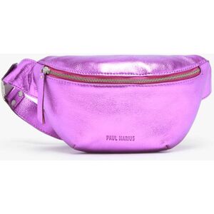 Sac Banane Bonbon Cuir Paul Marius Rose