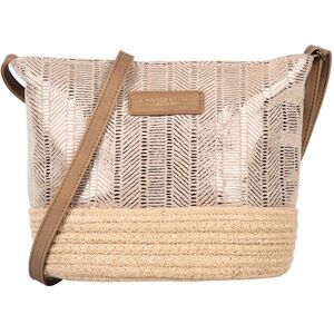 Sac Bandouliere Irise Le Voyage En Panier Beige