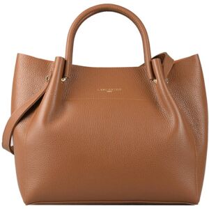 Sac Shopping Foulonne Double Cuir Lancaster Marron - Publicité