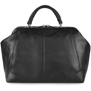 Sac Docteur Foulonne Cuir Etrier Noir