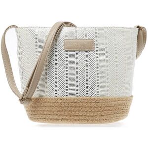 Sac Bandouliere Irise Le Voyage En Panier Blanc