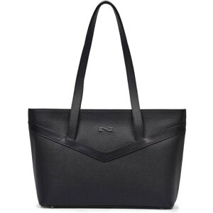 Sac Shopping Jelly Cuir Nathan Baume Noir