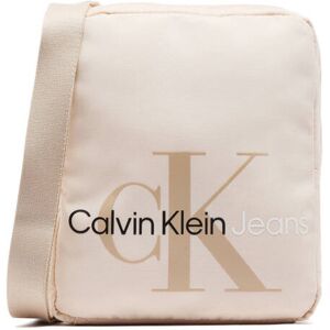 Sac Bandoulière Calvin Klein Jeans Beige - Publicité