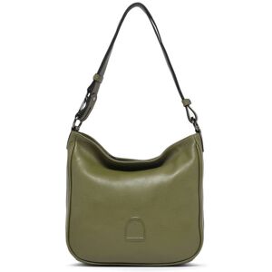 Sac Besace Balade Cuir Etrier Vert