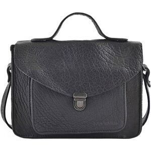 Sac  Mademoiselle George Cuir Paul Marius Noir - Publicité