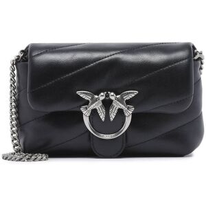 Sac Bandouliere Love Baby Puff Cuir Pinko Noir