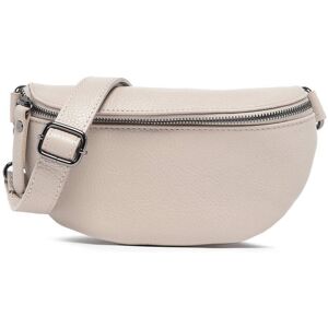 Sac Banane Caviar Cuir Milano Beige