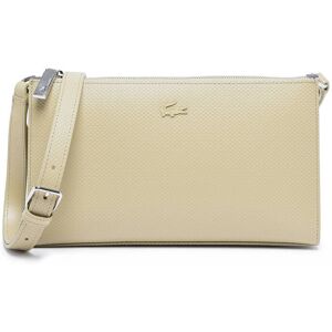 Sac Bandouliere Chantaco Cuir Lacoste Beige