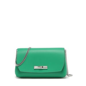 Sac Bandouliere Roseau Box Cuir Longchamp Vert