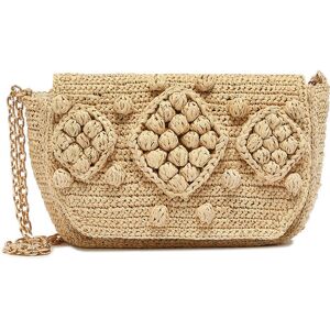 Sac Bandouliere Archie Raphia Gerard Darel Beige