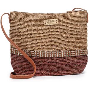 Sac Bandouliere L'atelier Du Crochet Le Voyage En Panier Marron