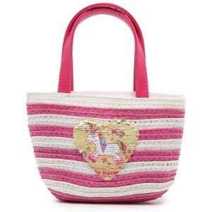 Sac Porte Main Le Voyage En Panier Rose