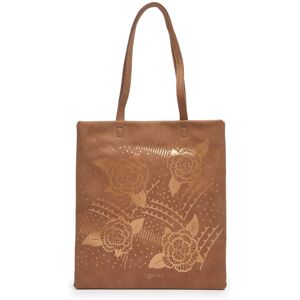 WOOMEN Sac Shopping Lilas vegan Marron - Publicité