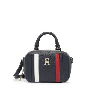 Sac Bandoulière Th Emblem Cuir Tommy Hilfiger Bleu - Publicité