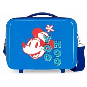 Joumma Bags unisex pour enfant. 2293922 Trousse de toilette ABS Minnie Yoo Hoo Adaptable bleu -29x21x15cm (OSFA), Casuel, ABS/Polycarbonate, - Publicité