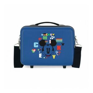 Joumma Bags unisex pour enfant. 4383921 MICKEY Shifter Shifter ABS Toilet Bag Adaptable Blue (OSFA), Bleu, Casuel, ABS/Polycarbonate, Marine - Publicité