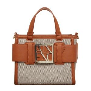 Giorgio Armani Exchange pour femme. 9426904R73400153 Sac fourre-tout marron (OSFA), Casuel, Polyuréthane - Publicité