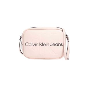 Calvin Klein Jeans pour femme. K60K610275 Sac à bandoulière avec logo rose (OSFA), Casuel, Polyuréthane - Publicité
