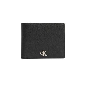 Calvin Klein Jeans pour homme. K50K511444 Portefeuille en cuir Mono noir (OSFA), Casuel - Publicité