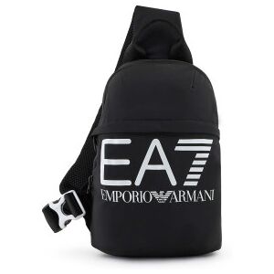 EA7 unisex. 249500_4R911 Sac à dos en tissu recyclé ASV noir (OSFA), Casuel, Polyester - Publicité