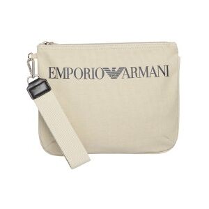 Giorgio Armani Emporio Armani pour femme. 231796_CC918 Pochette beige unie (OSFA), Casuel, Coton - Publicité