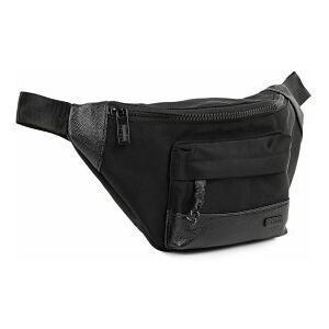 Arsamar pour homme. 312910-01 Sac banane sport Jaslen 312910 noir (OSFA), Casuel, Nylon, Polycuir - Publicité