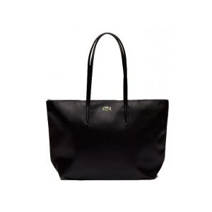 Lacoste pour femme. NF1888PO_000 Sac shopping femme noir -35x30x14cm (OSFA), Casuel, PVC - Publicité