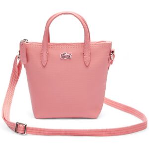 Lacoste pour femme. NF2609PO_N05 Sac à main L12.12 rose (OSFA), Casuel, PVC - Publicité