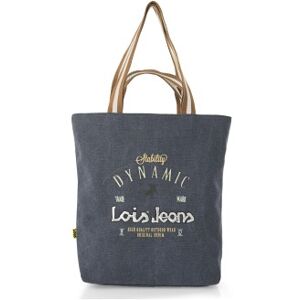 Lois Jeans pour femme. 601703-01 Sac shopping 601703 navy (OSFA), Casuel, Coton, Polyester, Marine - Publicité