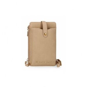 Pepe Jeans pour femme. 7575032 Étui pour téléphone portable Diane avec porte-cartes beige -9,5x16,5cm (OSFA), Casuel, Synthétique - Publicité