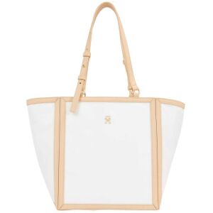 Tommy Hilfiger pour femme. AW0AW16415 Sac fourre-tout Essential S blanc (OSFA), Casuel, Polister recyclé, Durable - Publicité