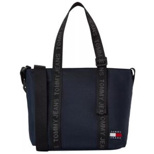 Tommy Jeans pour femme. AW0AW15817 Sac fourre-tout Essential avec écusson marine (OSFA), Casuel, Polister recyclé, Durable - Publicité