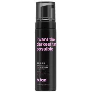 Mousse Autobronzante I Want The Darkest Tan Possible B.Tan