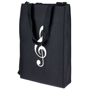 agifty Music Stands Bag Maxi noir avec impression cl