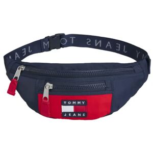 Sac banane Tommy Jeans Heritage bumbag Homme Bleu Bleu Taille unique Synthétique - Publicité