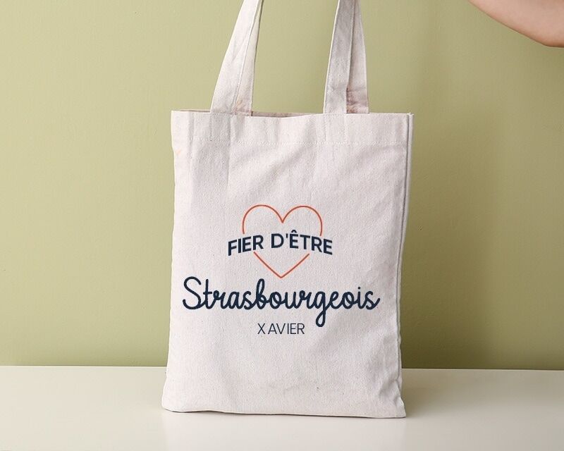 Cadeaux.com Tote bag personnalisable - Fier d'être Strasbourgeois