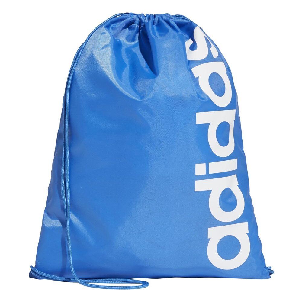 adidas σακίδιο γυμναστηρίου linear core gym bag  - blue-white