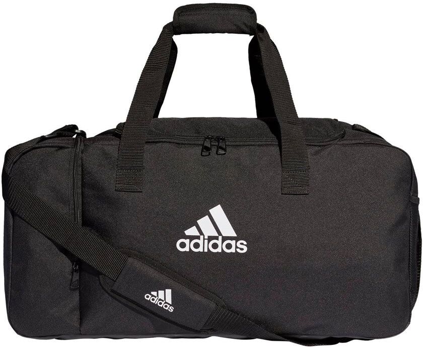 adidas tiro duffel medium  - white-blak