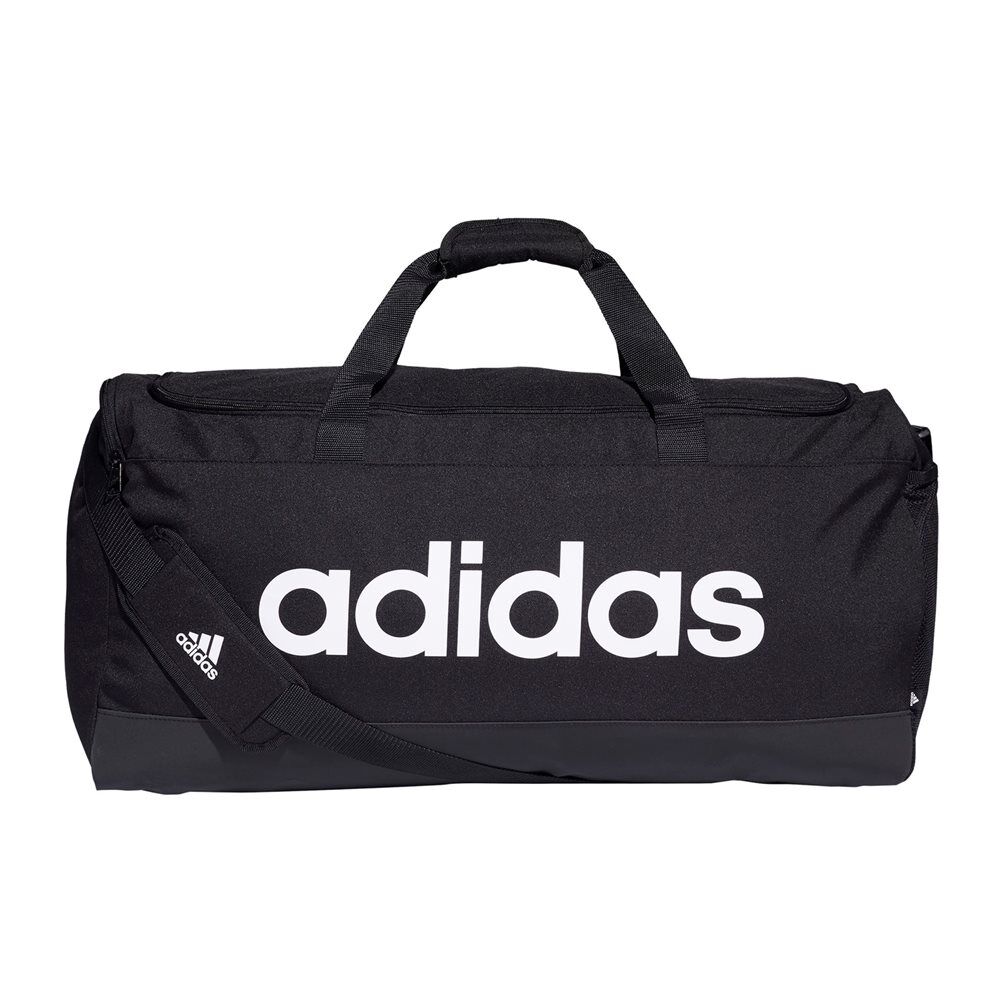 adidas σακίδιο linear duffel large  - black-whit