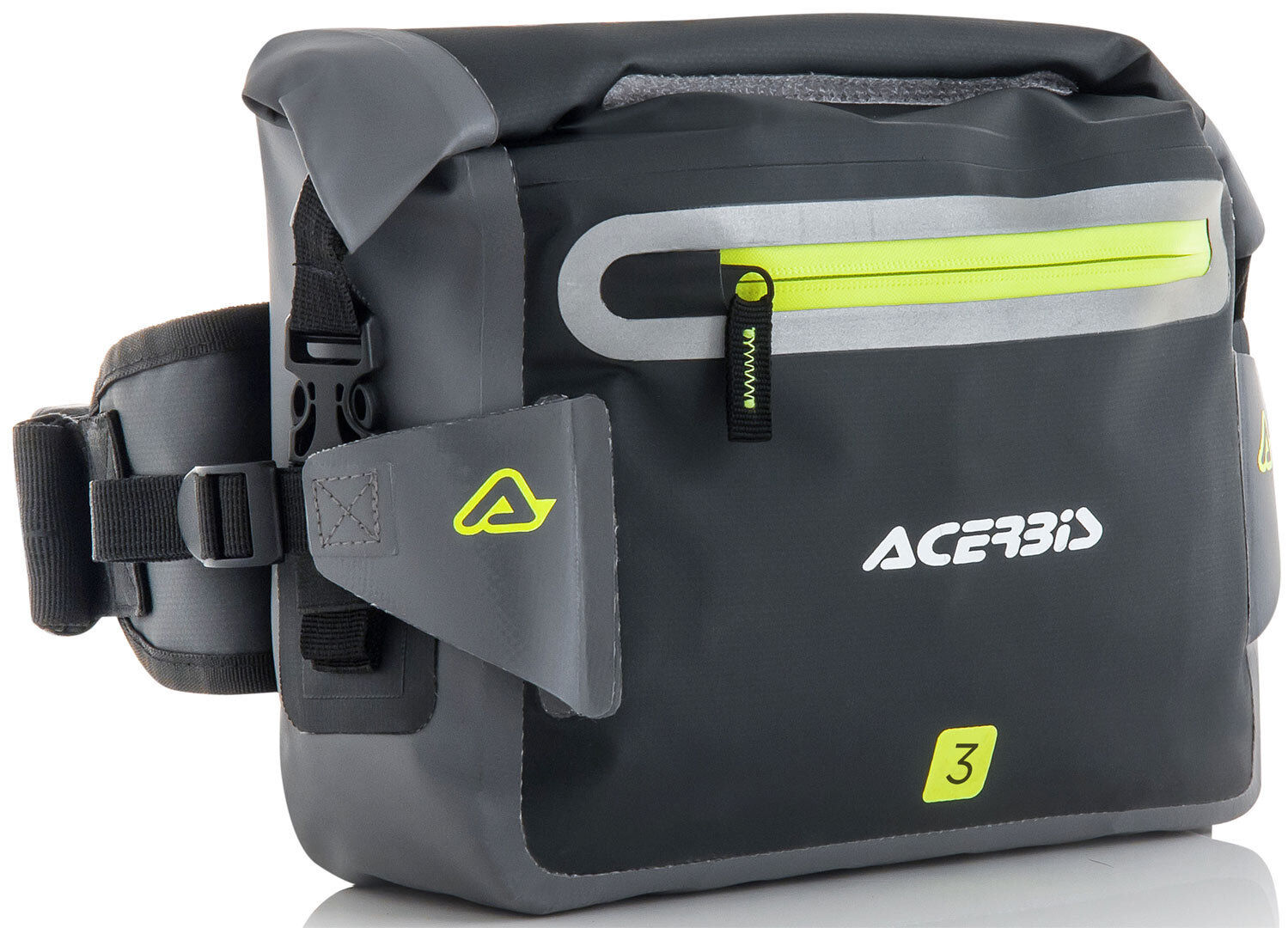 Acerbis No Water 3l Waist Pack  - Black Grey