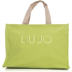 Liu Jo Borsa shopping L tote canvas Lime Donna UNI