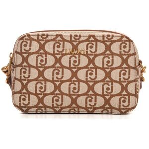 Liu Jo Borsa in tessuto Camera case Marrone-beige Donna UNI