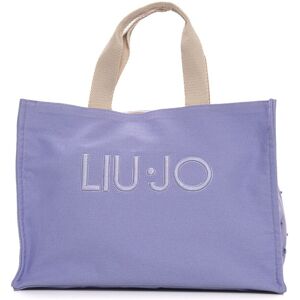 Liu Jo Borsa shopping L tote canvas Glicine Donna UNI