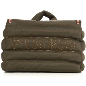 Pinko Borsa modello shopper media Verde Donna UNI