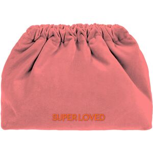 Sorbet Island Velvet Clutch Bag Superloved