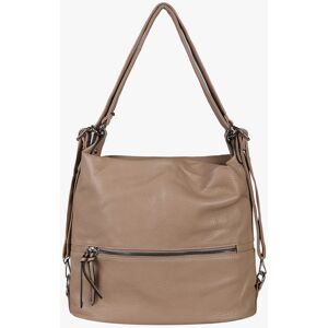 Solada Borsa a spalla 2 in 1 convertibile a zaino Borse a Spalla donna Beige taglia Unica