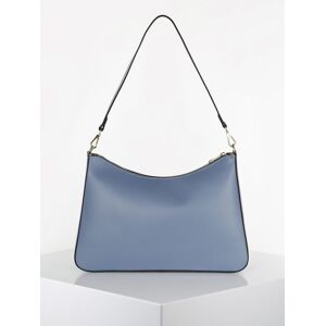 Solada Borsa baguette rigida in vera pelle Borse a Spalla donna Blu taglia Unica