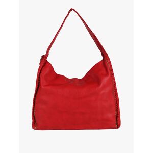 Solada Borsa hobo con borchie Borse a Spalla donna Rosso taglia Unica