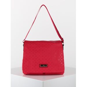 Baci & Abbracci Borsa in tessuto resistente all'acqua Borse a Tracolla donna Rosso taglia Unica