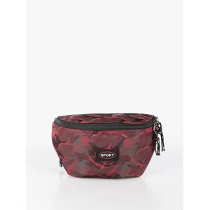 Solada Marsupio in tessuto mimetico Marsupi unisex Rosso taglia Unica